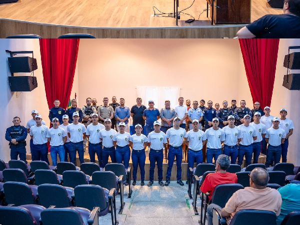 Curso de formação da Guarda Municipal é iniciado